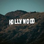 Hollywood sign on hillside in Los Angeles, California"